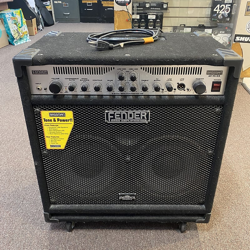 Fender 250 2x10 Combo Amplifier Reverb