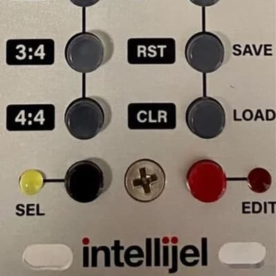 Intellijel Steppy 4-Track 64-Step Programmable Gate Sequencer. - Silver