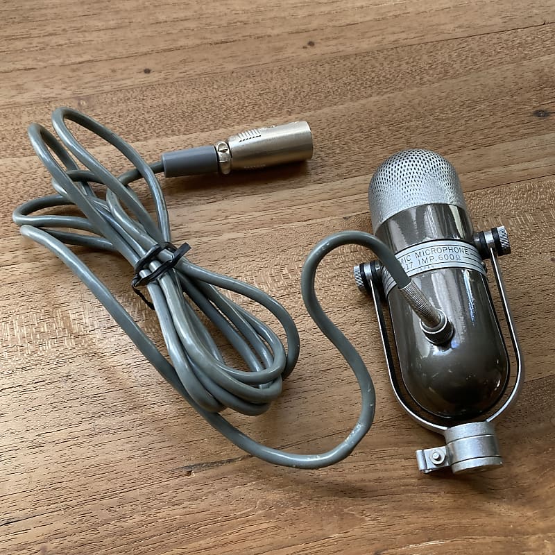 ☆ 1960s ☆ Japanese AIWA Dynamic Microphone DM-17 ☆ MIJ ☆ Lo-Z 600Ω ☆  Balanced XLR ☆ RARE ! | Reverb