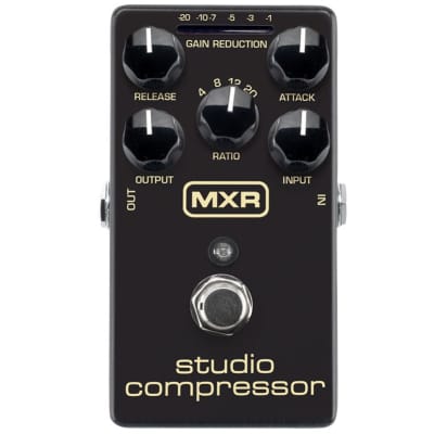 MXR STUDIO COMPRESSOR M76 Mxr M76 Studio Compressor Black And Red