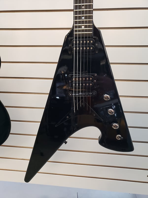 希少　Washburn ワッシュバーン　PT-60 シルバー Flying V WASHBURN PT-60 Flying-V Guitar Black | eBay