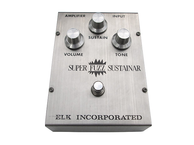 Vintage 70's Elk Big Muff Super Fuzz Sustainar Set - Early Japan Electro  Harmonix Triangle Copies