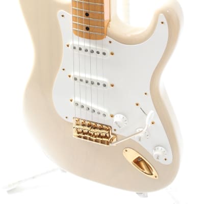 1987 Fender Stratocaster American Vintage '57 Reissue Mary Kaye blond image 3