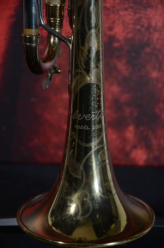 Silvertone 200 Sears Blessing Super Artist Stencil Trumpet