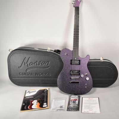 2021 Manson MA EVO 10th Anniversary Nebula Finish Electric Guitar w/OHSC image 3