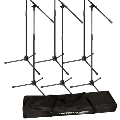 Ultimate Support JS-MCFB6PK | 6pc Boom Mic Stands image 1
