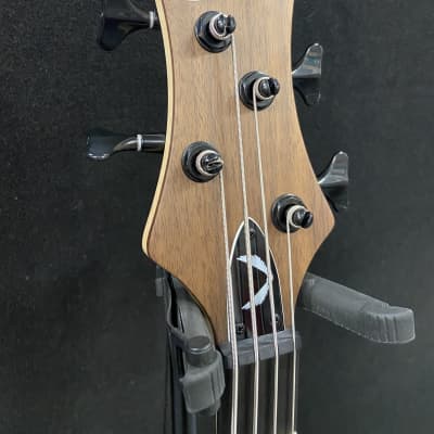 Dean Edge Select Walnut Satin  Natural 4 String Active Bass   New! image 5