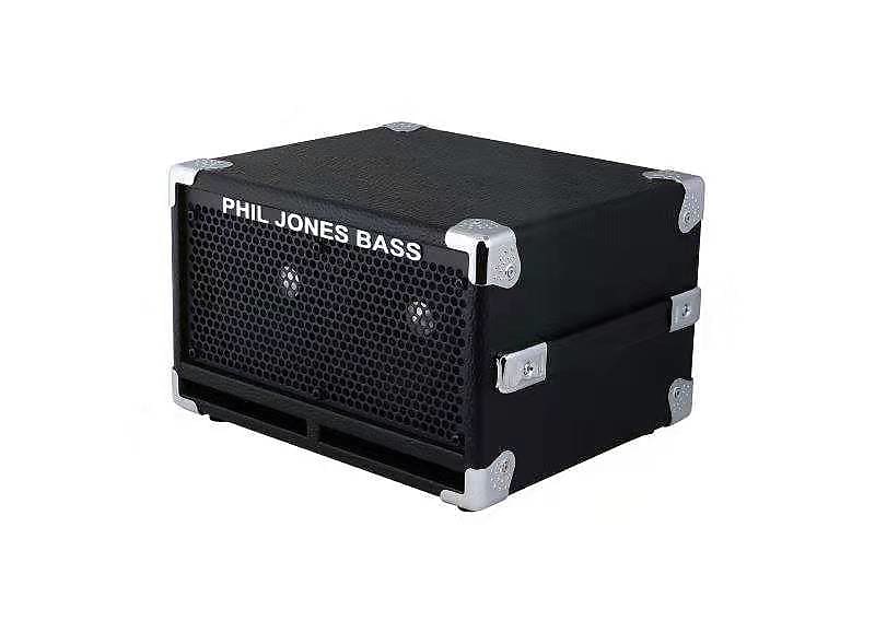 Phil Jones C2 Compact 2 2x5” Cabinet In Black 8 Ohm image 1