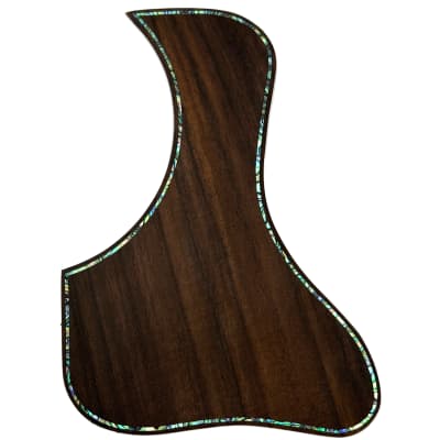 Bruce Wei, Guitar Part Rosewood Pickguard - Gibson advanced Jumbo Type A , Abalone Inlay (754) for sale