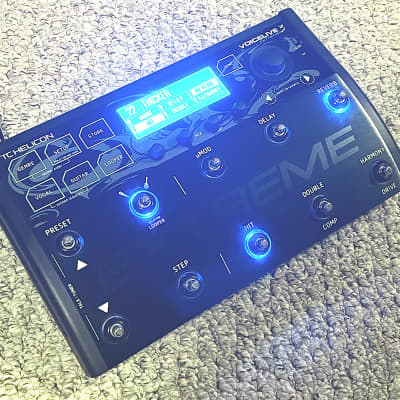 Reverb.com listing, price, conditions, and images for tc-helicon-voicelive-3-multi-effects-pedal