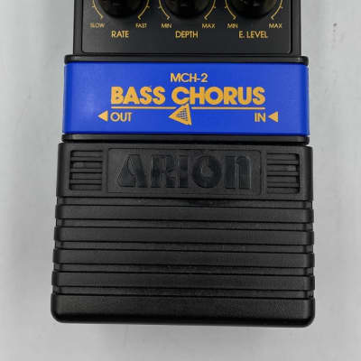 Arion MCH-2 Bass Chorus '80s MIJ Bass Guitar Effects Pedal