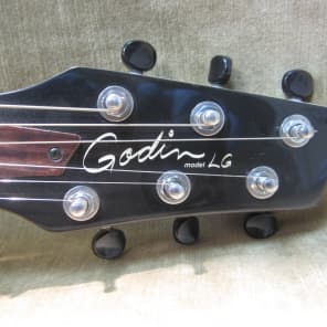 2001 Godin LGS P-90 Ltd Ed NAMM Show Guitar AAA  Flame Maple Top 1 of 100 Free US Shipping! image 8