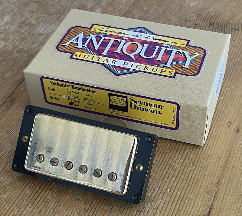 Seymour Duncan Antiquity Humbucker Bridge Pickup 8.13k Aged 1950's P.A.F.  Gold