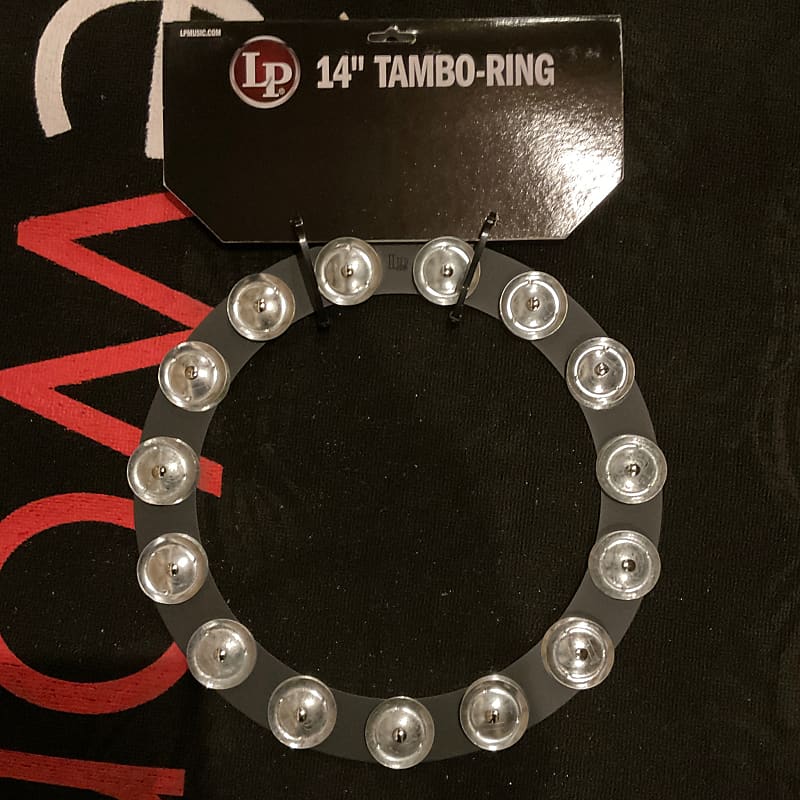 Latin Percussion LP3814BGA 14" Tambo-Ring with Steel Jingles image 1