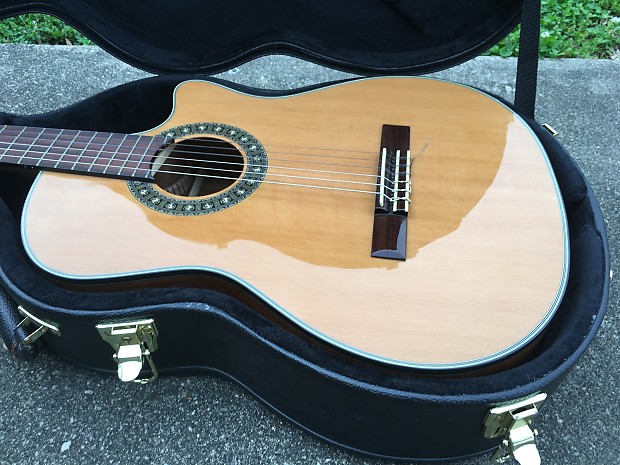 Fender CN-240SCE with hard case | Reverb