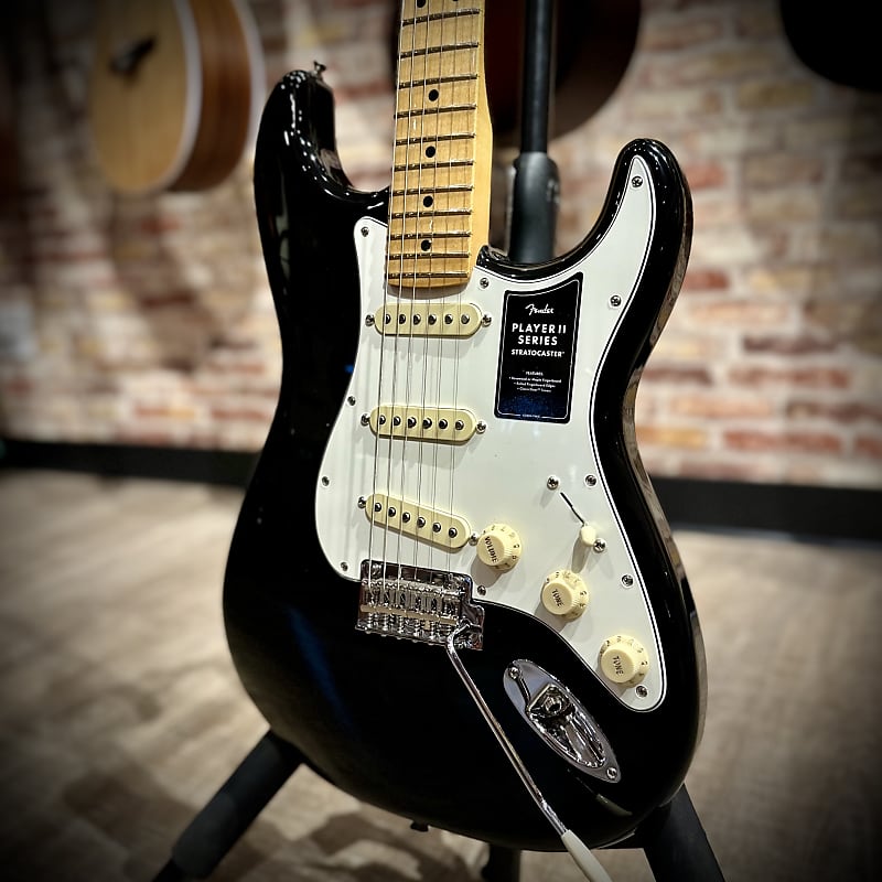 Fender Player II Series Stratocaster 黒 Fender Player II Stratocaster Black 2024 | The Music Zoo