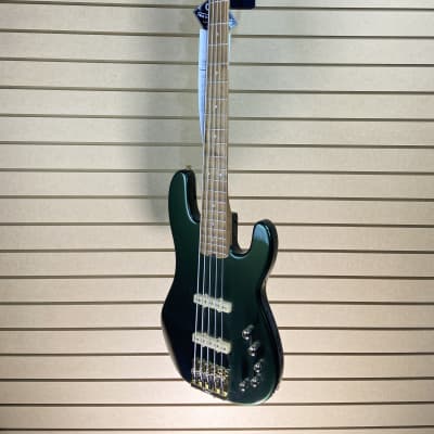 Charvel Pro-Mod San Dimas Bass JJ V -  Lambo Green Metallic + FREE Shipping #040 image 6