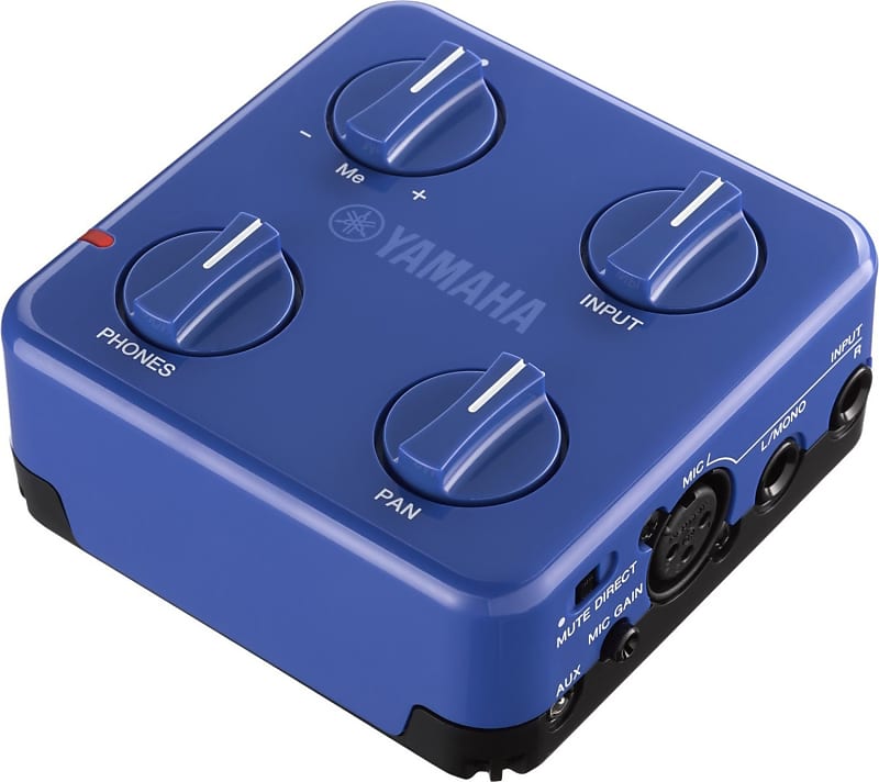 Yamaha SC-02 Personal Headphone Mixer, Blue w/ XLR and 1/4" Stereo Input image 1
