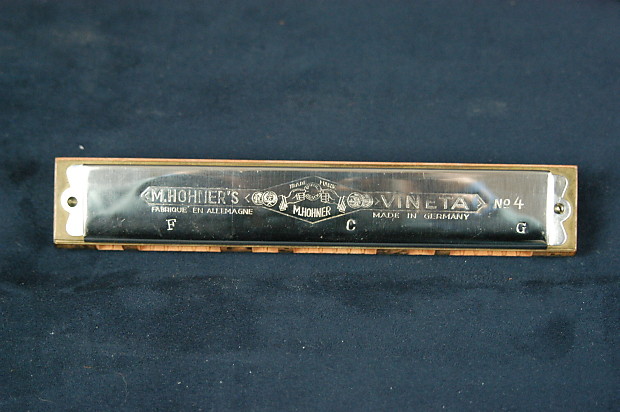 he【used】HOHNER VINETA No4 M1116 ハーモニカ Hohner Vineta – Harmonica Review