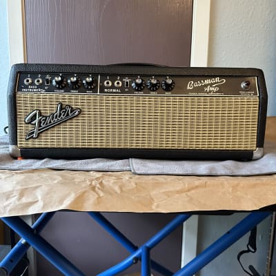 1966 Fender Bassman Blackface Piggyback Vintage Tube