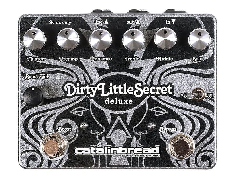 Catalinbread Dirty Little Secret Deluxe Foundation Overdrive Pedal  2023 - New! image 1