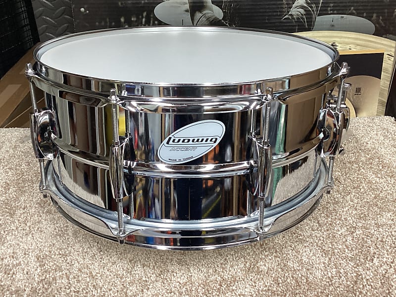 Ludwig accent on sale snare drum