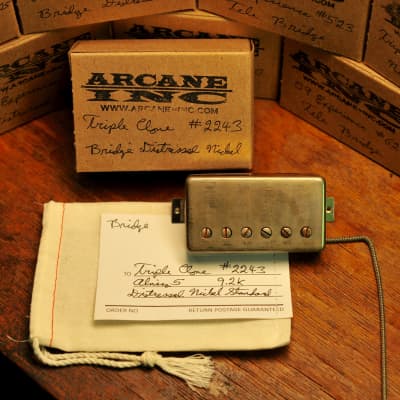 Arcane Inc. Triple clone set distressed nickel 2022 Distressed nickel image 3