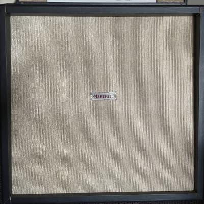 1963 "MG" Marshall JTM45 MKII Coffin logo with 4x12 cabinet image 8