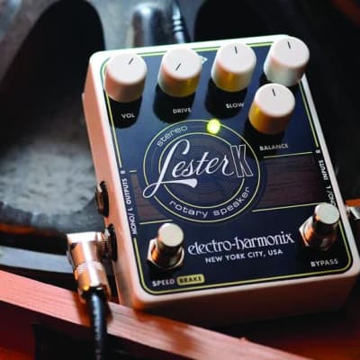 Electro-Harmonix Lester K Stereo Rotary Speaker Pedal – Lush Rotary Cabinet Emulation for Keyboard & Guitar image 3