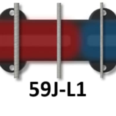 Bartolini 59J-SB1 J-Bass 5-String Original Dual In-Line Coil Short Bridge Pickup image 3