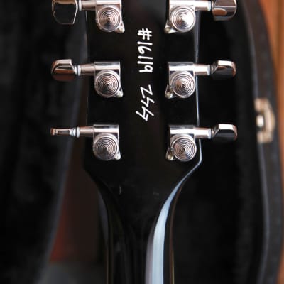 Reverend Manta Ray HB-FM Sunburst Semi-Hollow Electric Guitar image 11