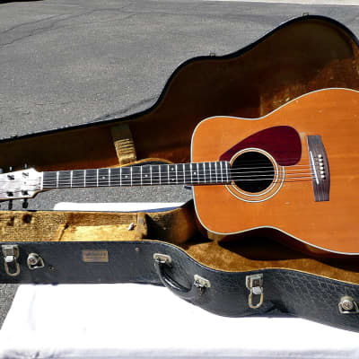 Vintage Yamaha FG-360 Dreadnought Acoustic Guitar with Original Hardshell Case -  PV Music Guitar Shop Inspected / Setup + Tested - Plays / Sounds Great - Very Good Condition image 1