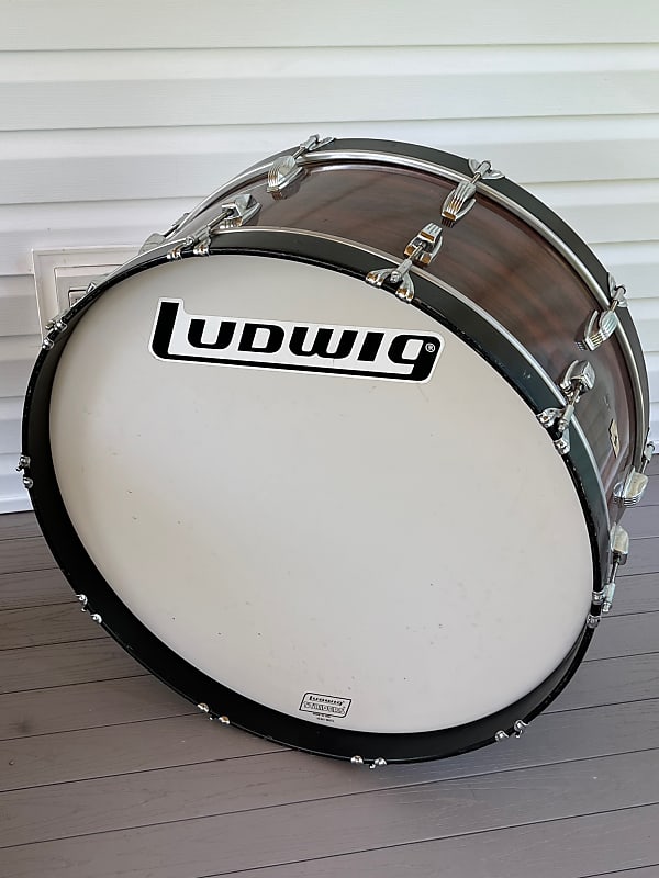 Ludwig Vintage 1987 Ludwig 10 x 26" Marching Bass Drum Reverb