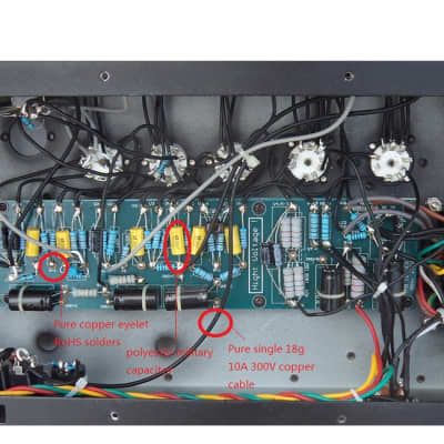 Assembled kits KLD PVA18 18w high gain hand wired tube amp based on TMB 18 image 3