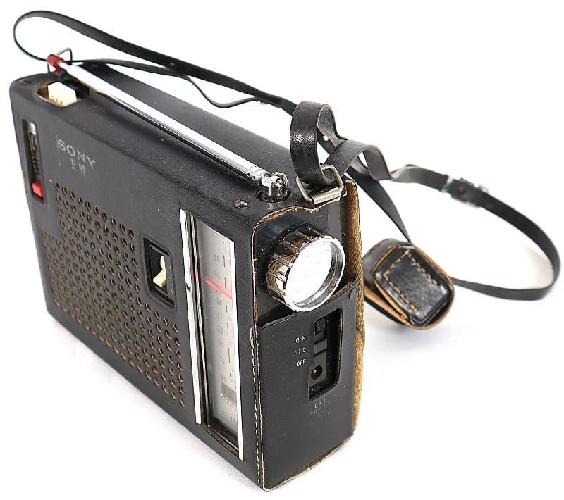 TFM-110F SONY MW/SW/FM 3バンド 12 トランジスタラジオ Vintage Sony Japan TFM-110F Portable Transistor Radio FM/SW