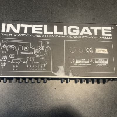 Behringer Intelligate XR2000 2-Channel Interactive Class-A Expander / Gate / Ducker 2000s - Black / Silver image 2