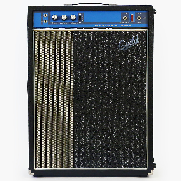 1971 Guild Maverick Vintage Bass Amp Tube Combo Amp Reverb