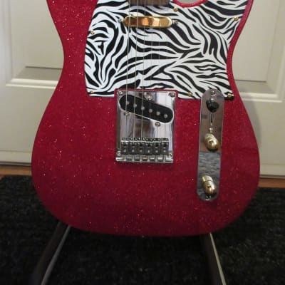 ~Cashified~ Fender Squier Red Sparkle Telecaster image 5