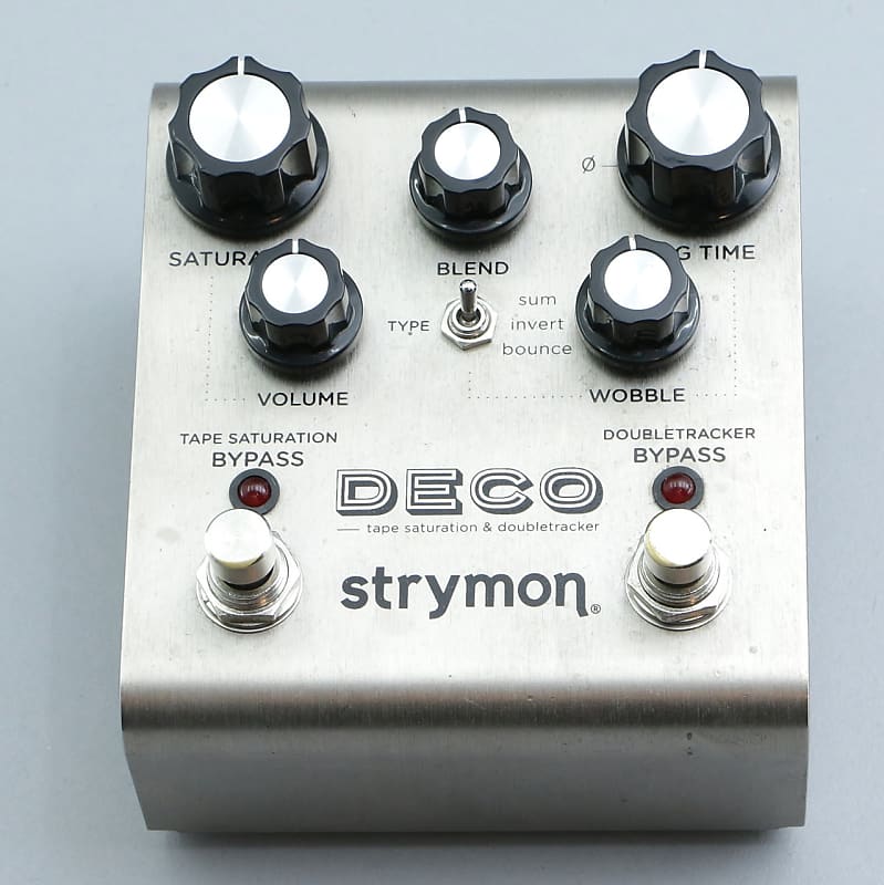 Strymon Deco Tape Saturation & Doubletracker Guitar Effects Pedal P-23181