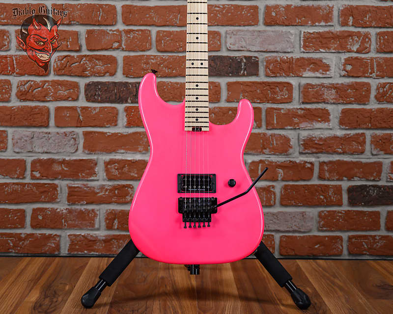 Charvel USA Custom Shop San Dimas Namm Edition #606 Master Built by “Red” Dave Nichols Neon Pearl Pink 2025 w/OHSC (B-stock) image 1