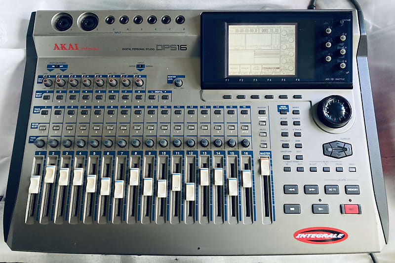 AKAI DPS16 Digital Multitrack Recorder. Worldwide Shipping Reverb