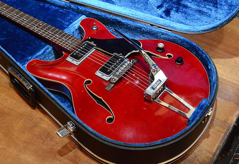 Yamaha SA-30T Semi-Hollow Cherry 1968' | Reverb