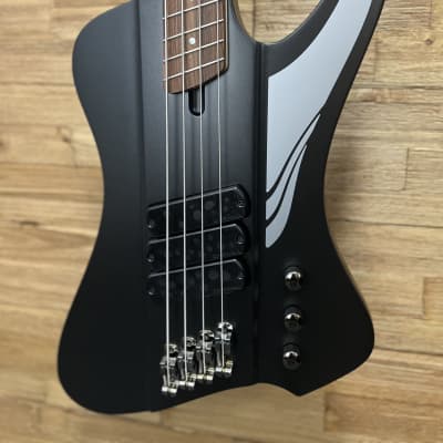 Dingwall D-Roc Standard 4- string Multi Scale Bass Matte Metallic Black w/gig bag  New! image 1