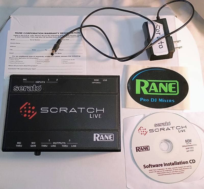 Rane Serato Scratch Live SL1 DJ Audio Interface | eBay