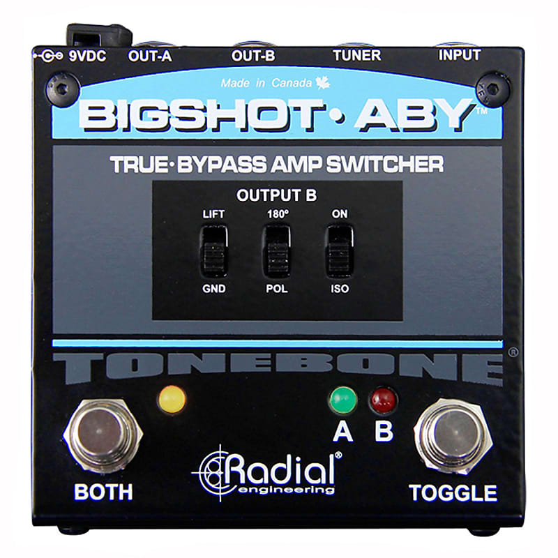 Radial BigShot ABY True Bypass ABY Switcher Pedal DEMO/OPEN BOX image 1