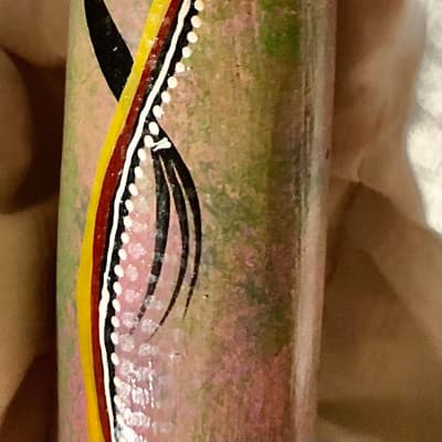 Australian Aboriginal Didgeridoo  2019 hand painted image 11