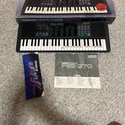 Yamaha PSS-270 Synthesizer 1986 - Black (Closing down shop on 05/01/24)