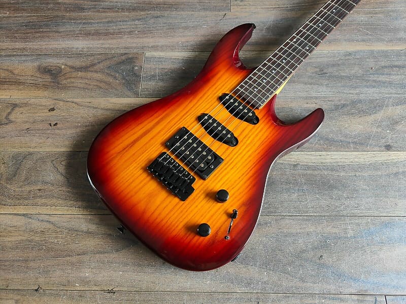 Aria Pro II MA-38/VS HSS Superstrat (Violin Sunburst) | Reverb