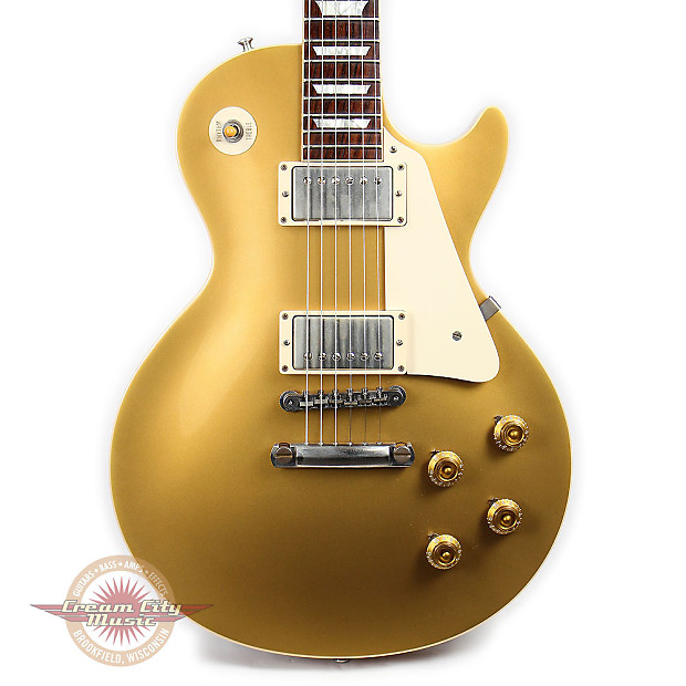 ギター GIBSON CUSTOM LPR7 Used Gibson Custom LPR-7 1957 Les Paul Goldtop 2005 | eBay