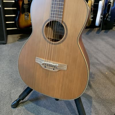Takamine CP3NYK Pro Series 3 New Yorker Parlor Solid Cedar/Koa Acoustic/Electric Guitar Natural Satin image 2